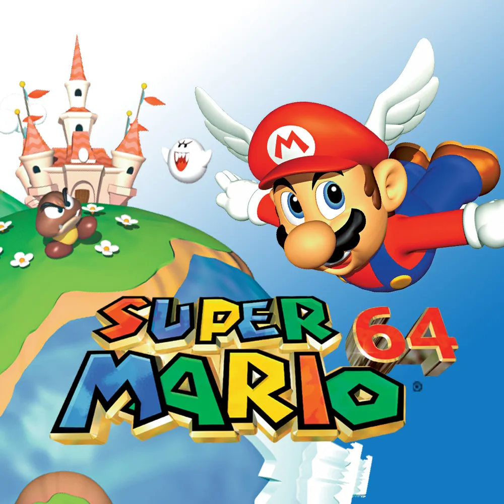 Super Mario 64 game thumbnail